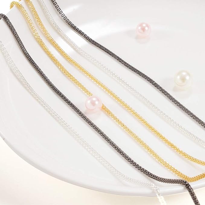 Stylish Metal Eyeglass Cord - pack of 3