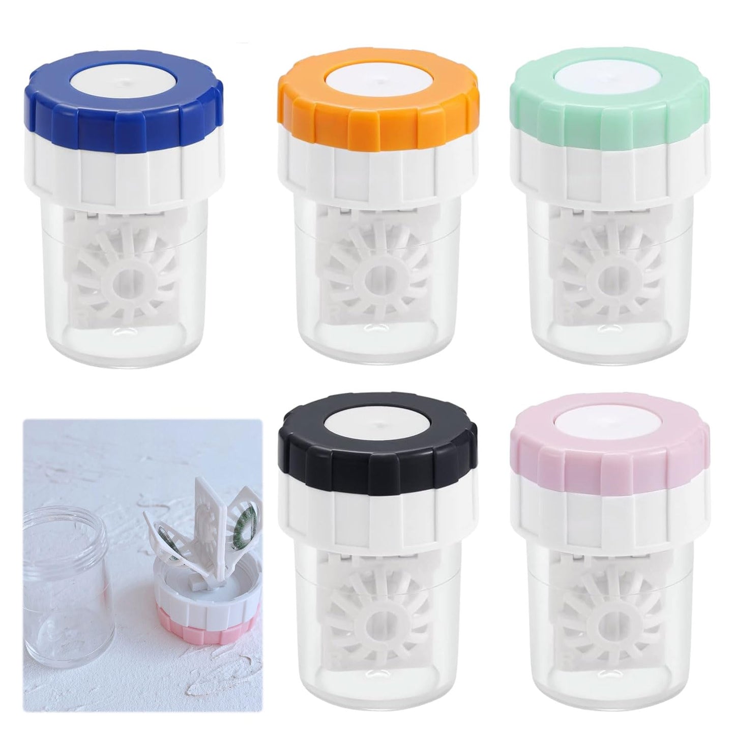 Rotating Contact Lens Washer