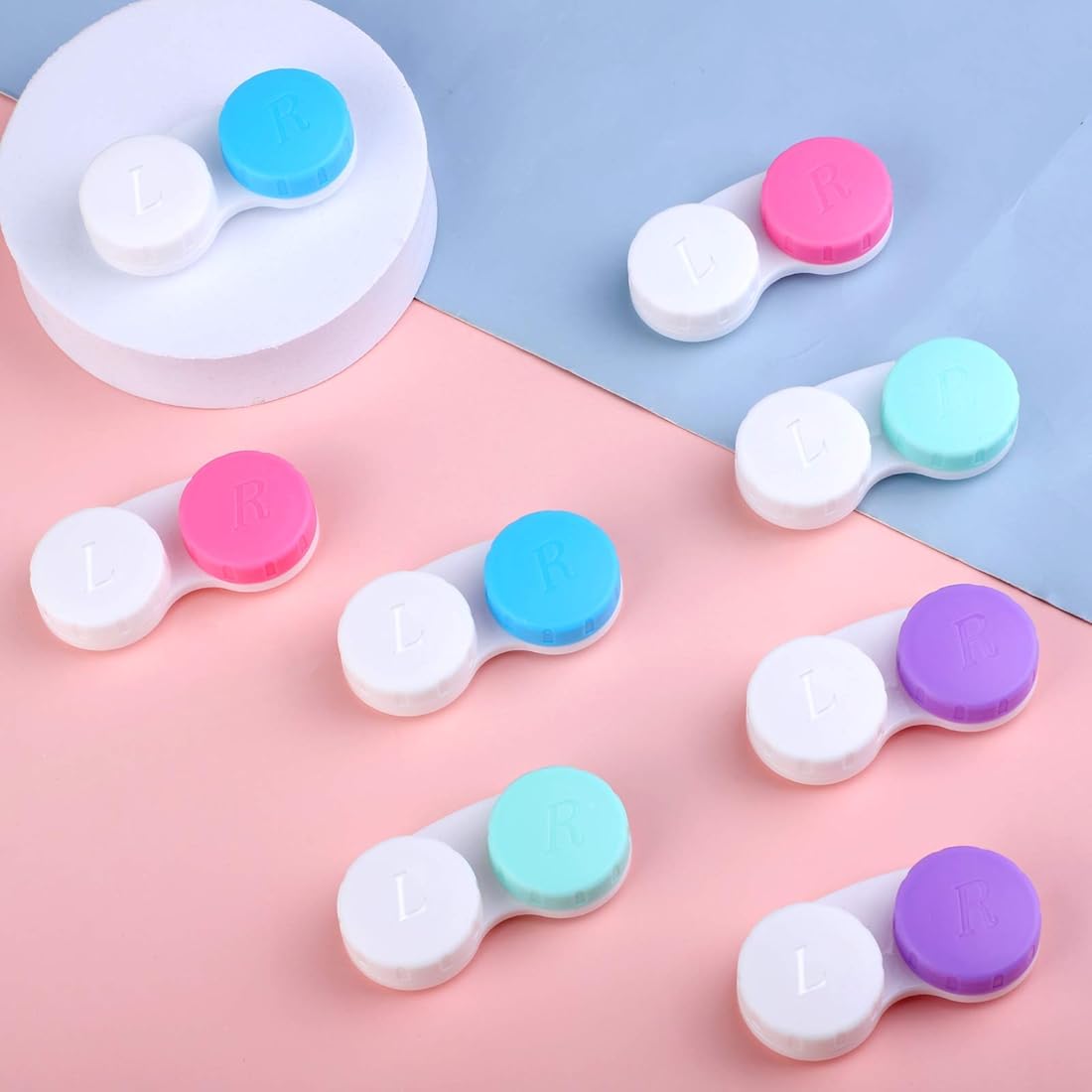 Colorful Lens Containers - pack of 5