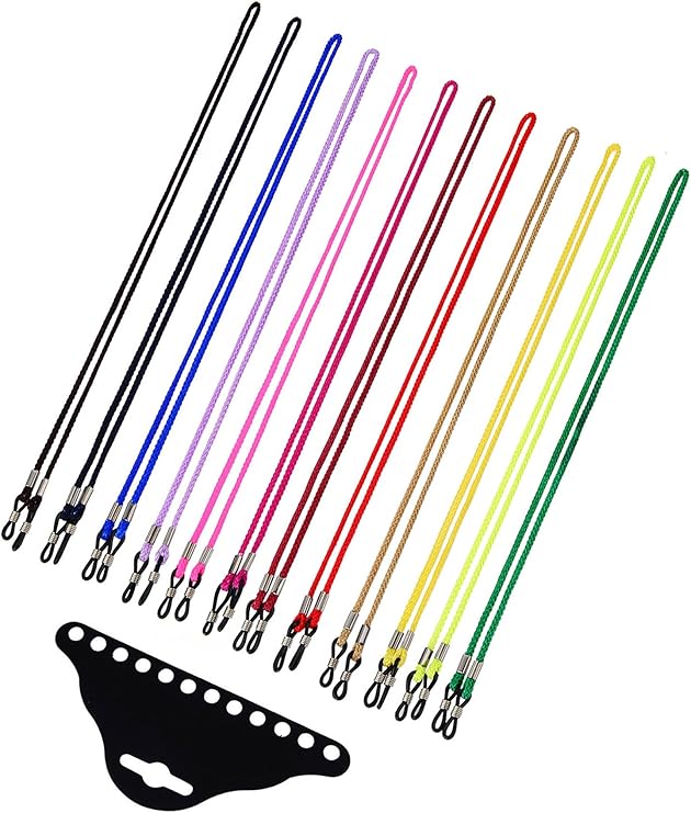 Colorful Eyeglass Cords – Pack of 6