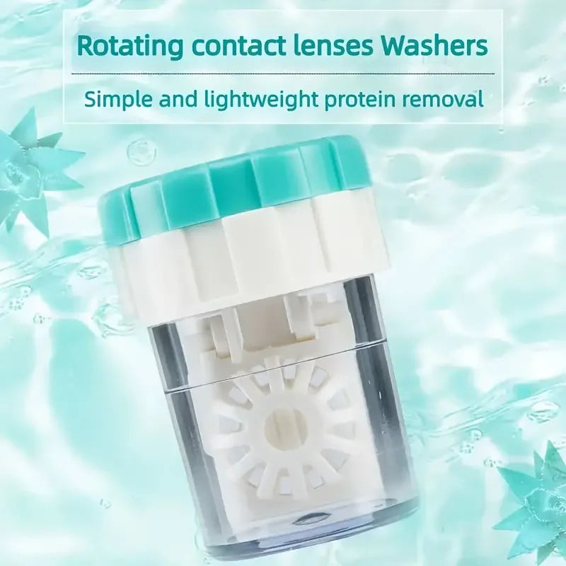 Rotating Contact Lens Washer