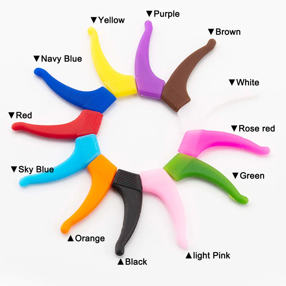 Anti-Slip Ear Hooks for Glasses - pack of 5 pair