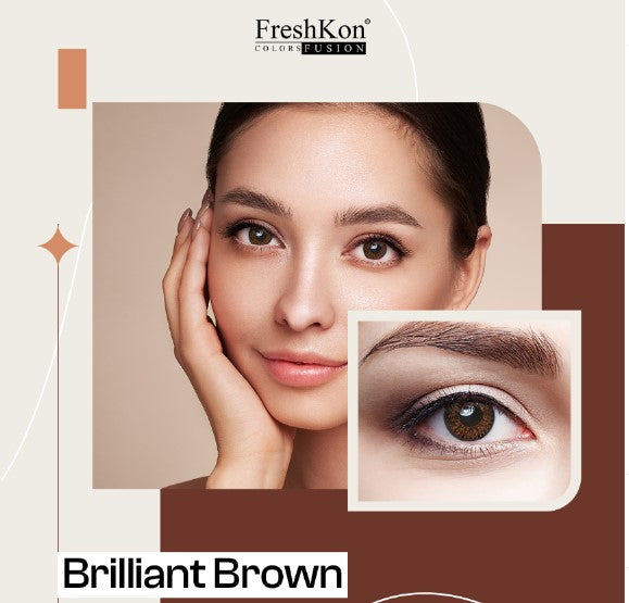 FreshKon Colors Fusion-Brilliant Brown