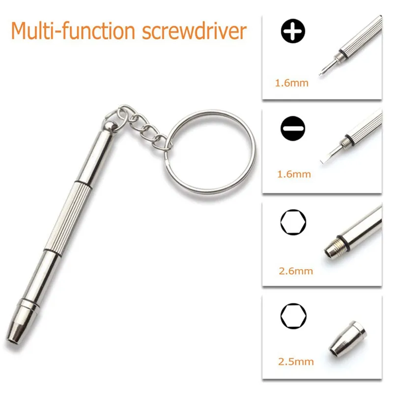 Glasses Scrue Driver 4 in 1