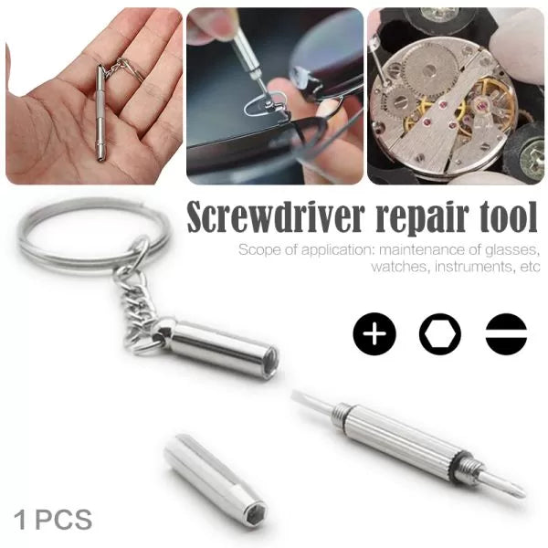 Glasses Scrue Driver 4 in 1