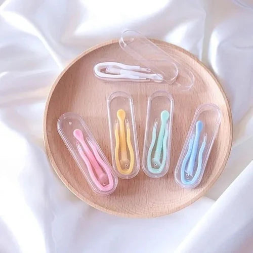Colorful Applicator &amp; Tweezer Set for Contact Lenses