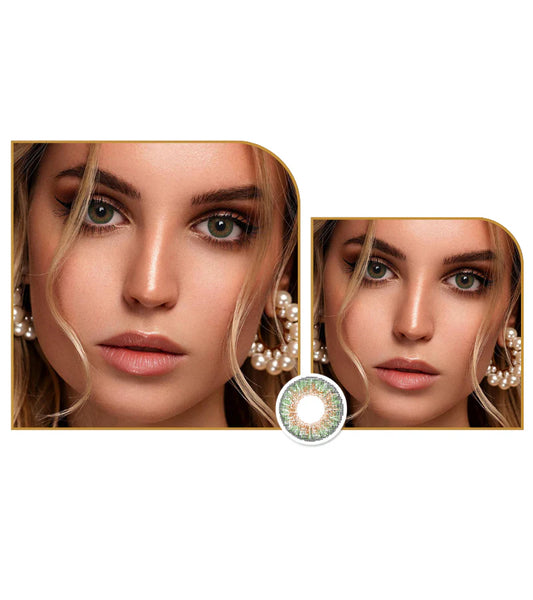 Veni Gemstone Green Colored Contact Lens - VC-14