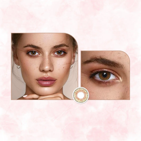 Veni Honey Colored Contact Lens - VC-09