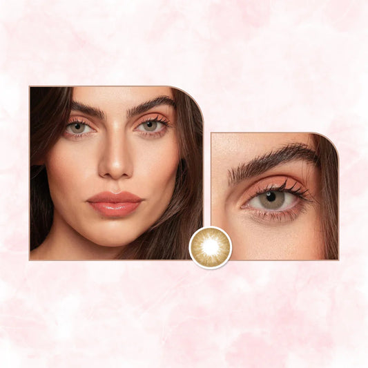 Veni Latte Colored Contact Lens - VC-25