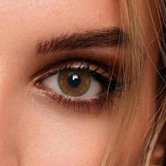 Veni Honey Colored Contact Lens - VC-09
