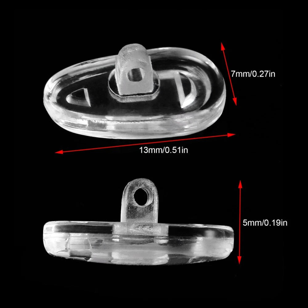 Silicone Secure Nose Pads - Pack Of 5